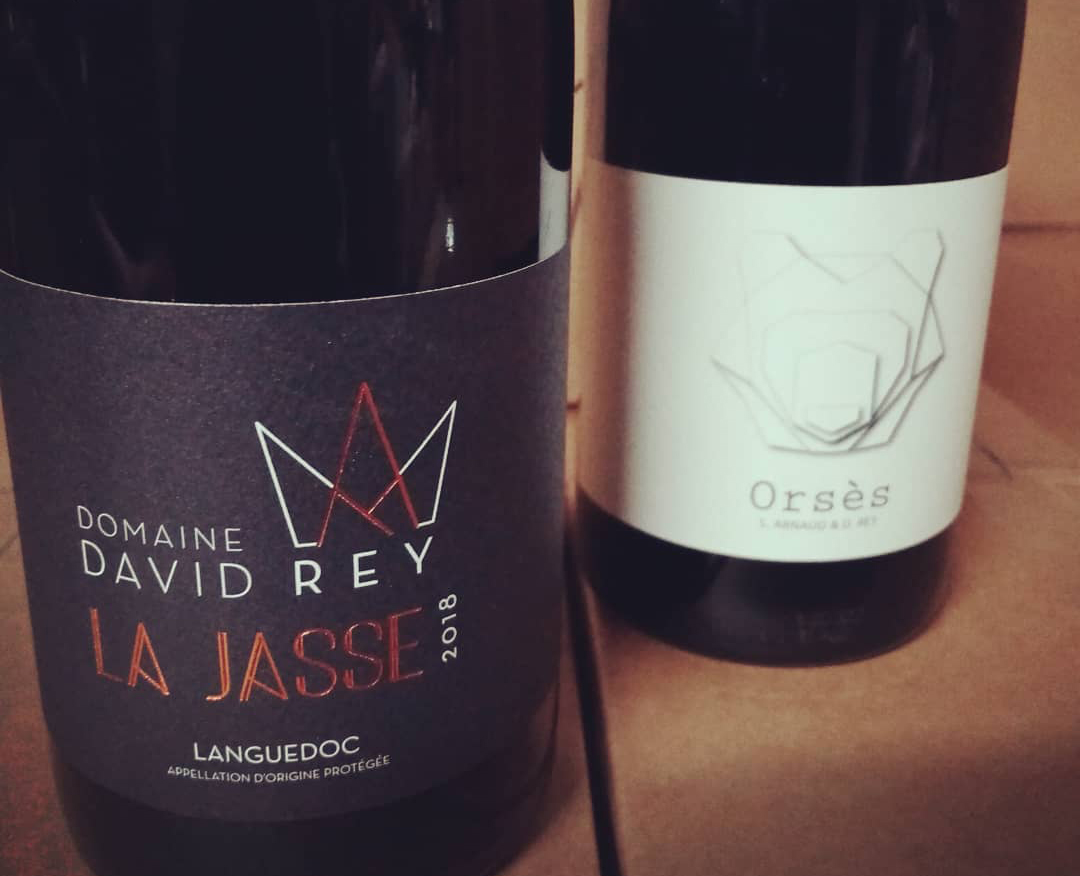 Domaine David Rey, création de l'identité visuelle et des étiquettes de la gamme