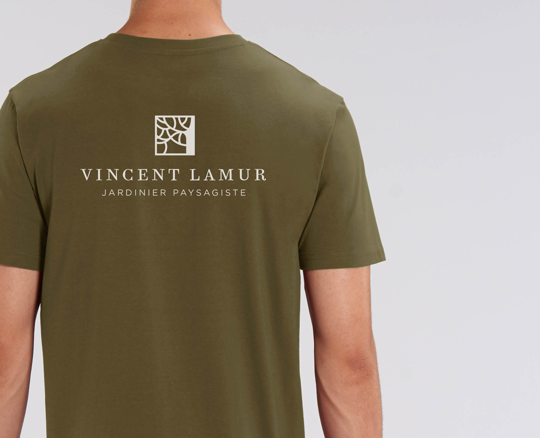 Vincent Lamur - T-shirt sérigraphie dos