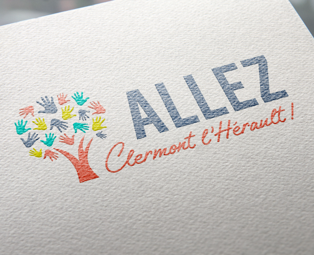 Identité visuelle et supports de campagne pour les municipales 2020 à Clermont-l’Hérault. Création d’affiches, programmes...