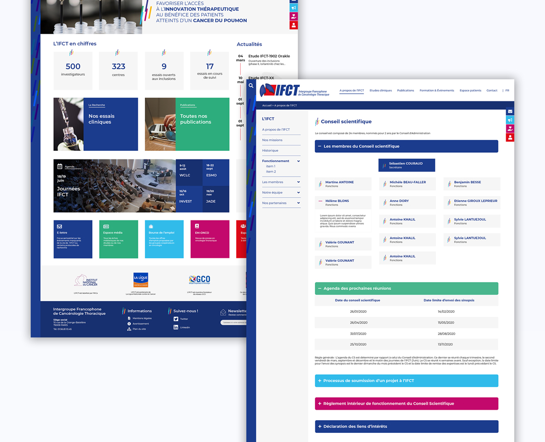 IFCT - webdesign