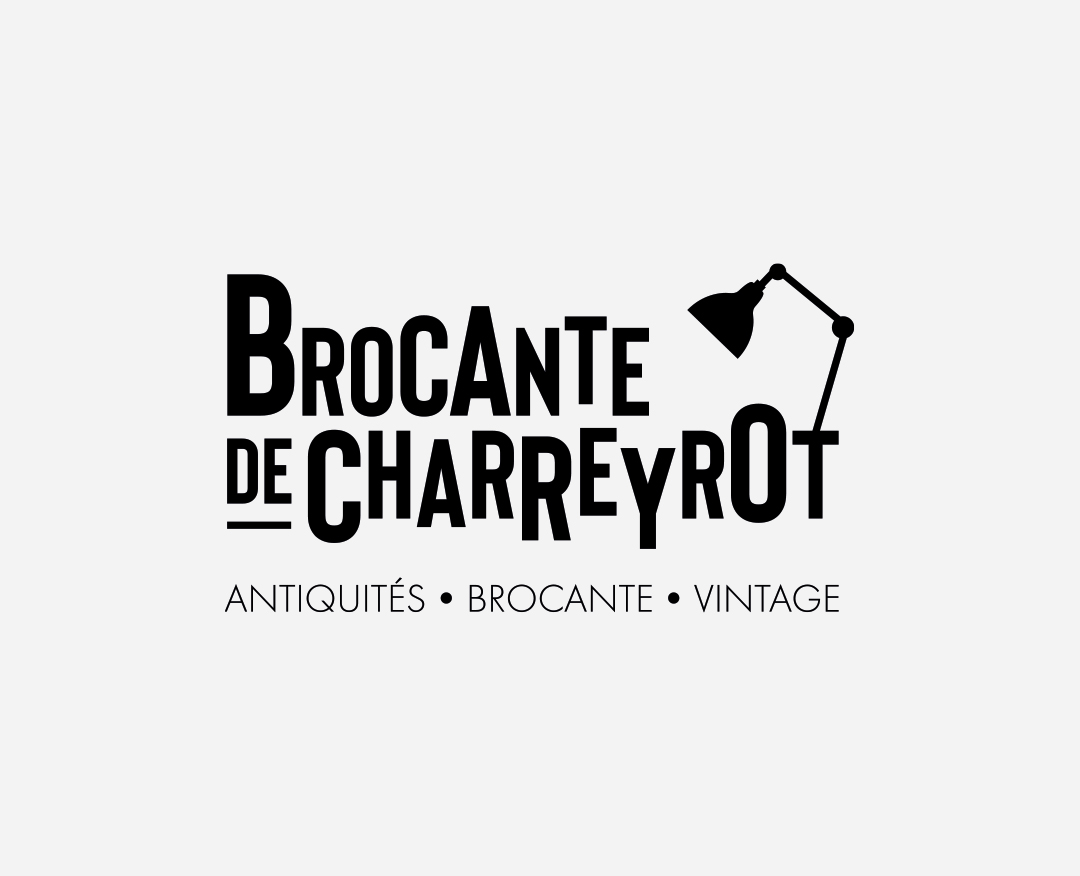 BROCANTE DE CHARREYROT ~ Logotype
