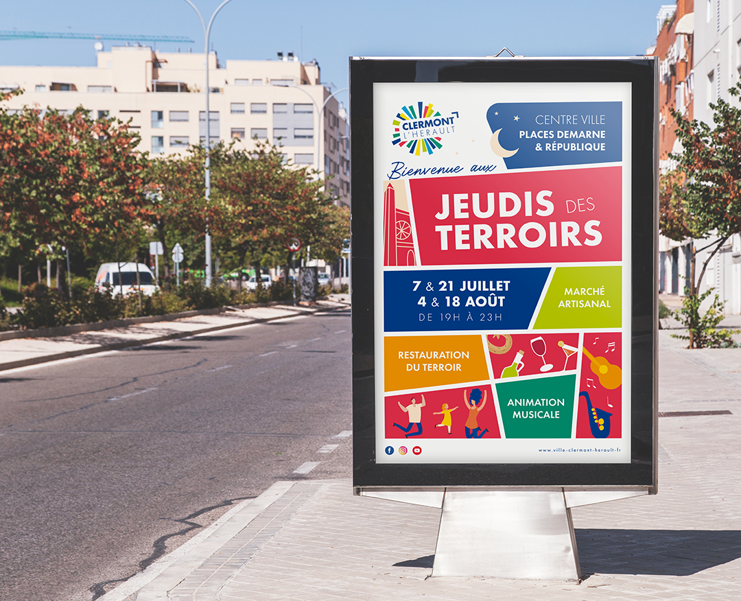 Jeudis des terroirs - Affiche